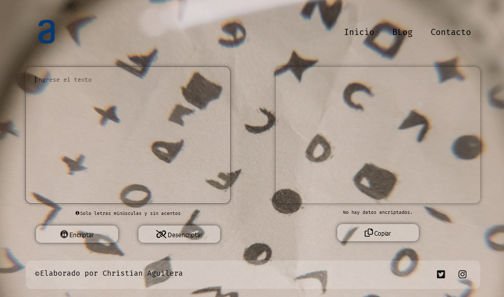 Encriptador de Texto